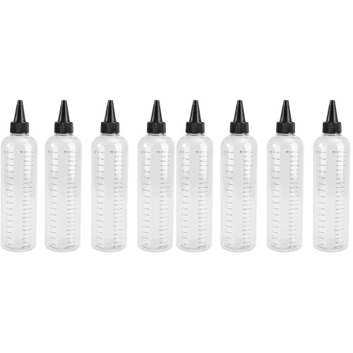 2 Pieces Refillable Travel Bottles Oil Applicator Squeeze 1