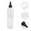 2 Pieces Refillable Travel Bottles Oil Applicator Squeeze 8