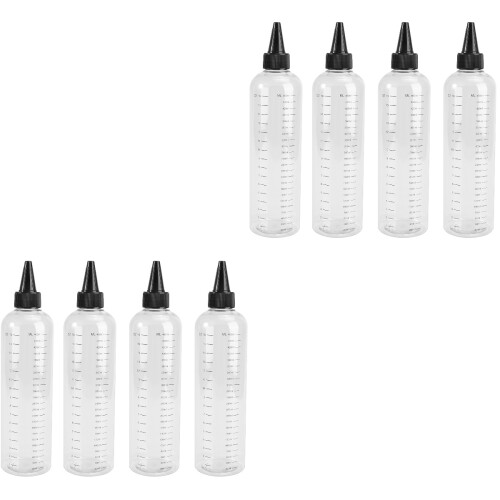 2 Pieces Refillable Travel Bottles Oil Applicator Squeeze 2