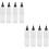 2 Pieces Refillable Travel Bottles Oil Applicator Squeeze 6
