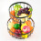 1St Doppelwandiger - Obstkorb Snackhalter 5