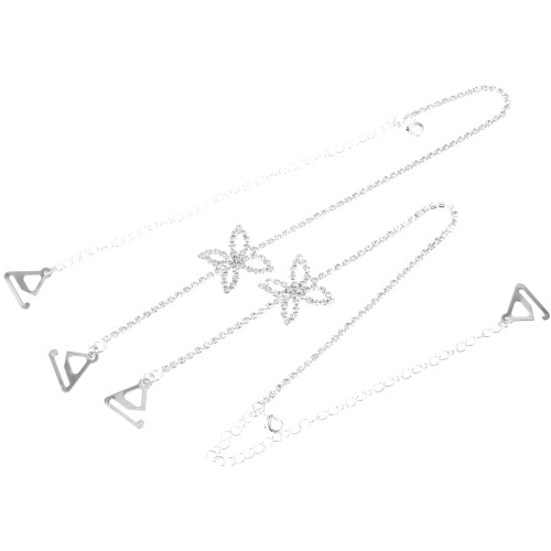3Paare Silberne Verstellbare - Metall 2