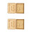 2Sets Holz Set Multifarben Robust 5