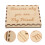 2Sets Holz Set Multifarben Robust 8