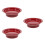 3Stk Rotes Obstkörbchen Für Party Snacks 4