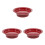 3Stk Rotes Obstkörbchen Für Party Snacks 5