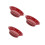 3Stk Rotes Obstkörbchen Für Party Snacks 9