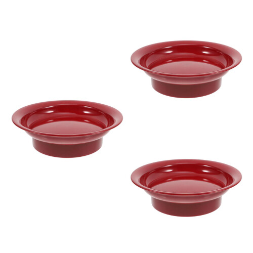3Stk Rotes Obstkörbchen Für Party Snacks 2
