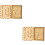 2Sets Holz Set Multifarben Robust 6