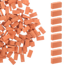 200 Stuks Miniatuur Bakstenen Rechthoekig Faux 1:16
