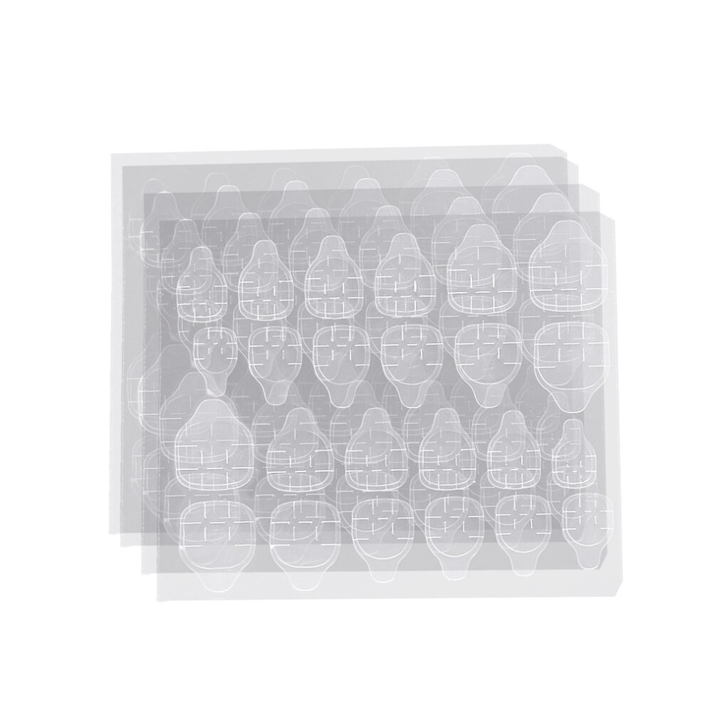 Artibetter 48 Sheets Nail Tips Nail Glue Nail Stickers Jelly