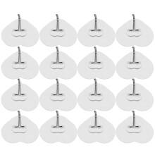 60 Herzförmige Klebehaken Für Bad Transparent
