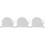 3Pcs Roller Blinds Shutter With Webbing Strap Tensioner Accessories 4
