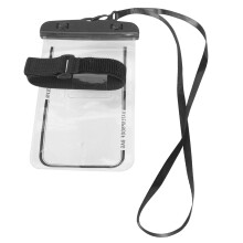 1Set Wasserdichte Handyhülle PVC Mit Lanyard Schwarz Universal Schutz