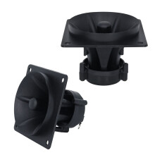 1pair 3Inch Square Horn Tweeter Speaker Piezoelectric Ceramic