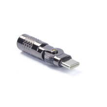 Type C to Type C Adapter 60W Right Angle Male to Female for