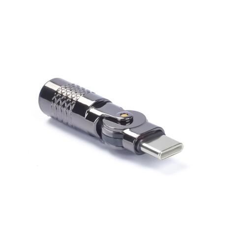 Type C naar Type C-adapter 60W haakse man-vrouw voor