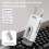 Electronics Cleaning Set With Brushes Fiber Cloth For-white 5