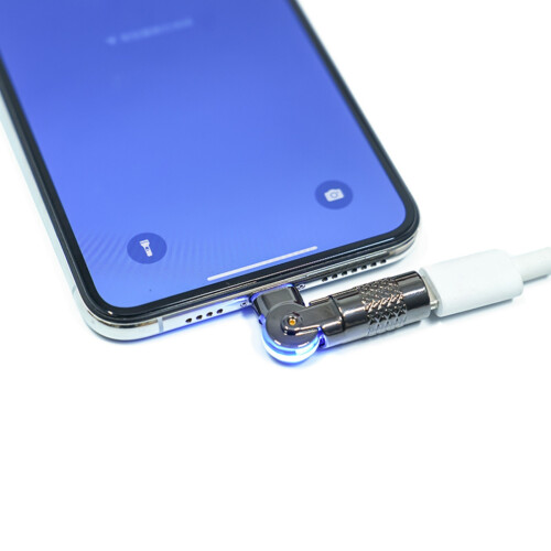 Type C naar Type C-adapter 60W haakse man-vrouw voor 2