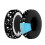 Coussinets d'oreille en Gel-tache noire et blanche 1