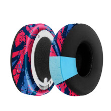Hochwertige kühlende Gel-Ohrpolster-Roter und blauer Aufdruck