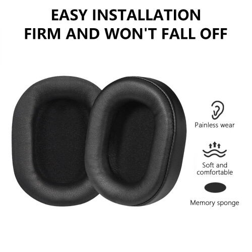 Comfortable Protein Leather Ear Pad For HS55 HS55PRO HS65 2