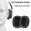 Comfortable Protein Leather Ear Pad For HS55 HS55PRO HS65 2