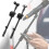 Portable Mic Stand Boom Arm with Multifunctional-spring clip 3