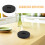 Rotating Table Stand Turntable 360 Round Base 10Cm For Menu Display 9