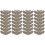 50 Pcs Tin Wrap Corner Iron Large Corner Guard 3