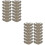 50 Pcs Tin Wrap Corner Iron Large Corner Guard 7