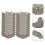 50 Pcs Tin Wrap Corner Iron Large Corner Guard 10
