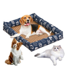 Dog Cooling Bed NonSlip For Small And Medium Pets Including Senior Dogs And Puppies Blue Living Room Or Bedroom Mat