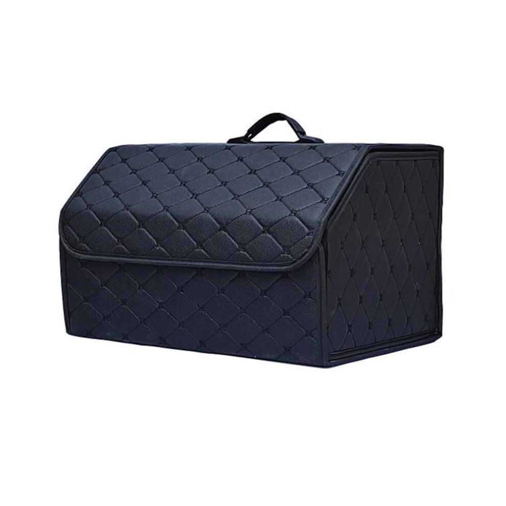 Car Collapsible Trunk Boot Tidy Storage Organiser Box For Mercedesbenz Mlclass, Rclass Leather Waterproof Foldable 9189345954764