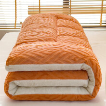 Japanese Futon Mattress, Foldable RollUp Cotton Floor Sleeping Mattress with Comfortable Foam Support