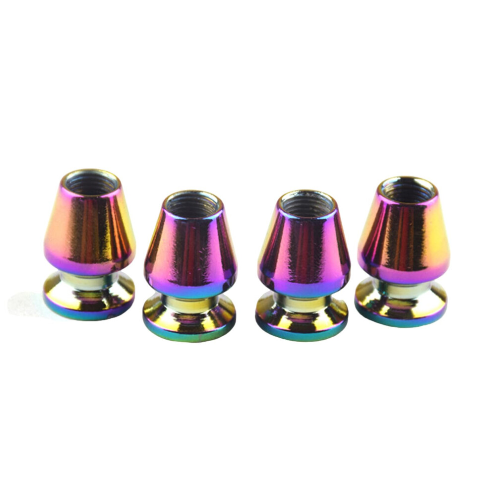 Valve Caps 4Piece Universal Tire Valve Caps For Cars Bikes Motorcycles Colorful Waterproof Valve Stem Caps 9365049801362