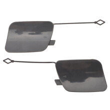Dragkroksskydd för stötfångare, par, vänster höger, direkt utbyte, pålitligt skydd mot damm och lera, enkel installation, elegant design,
