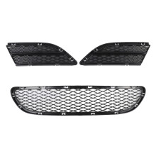 Kompatibel med BMW, forkofanger, nederste midtergrill, forkofanger, lateral grill, direkte udskiftning, nem installationsdesign med tåge
