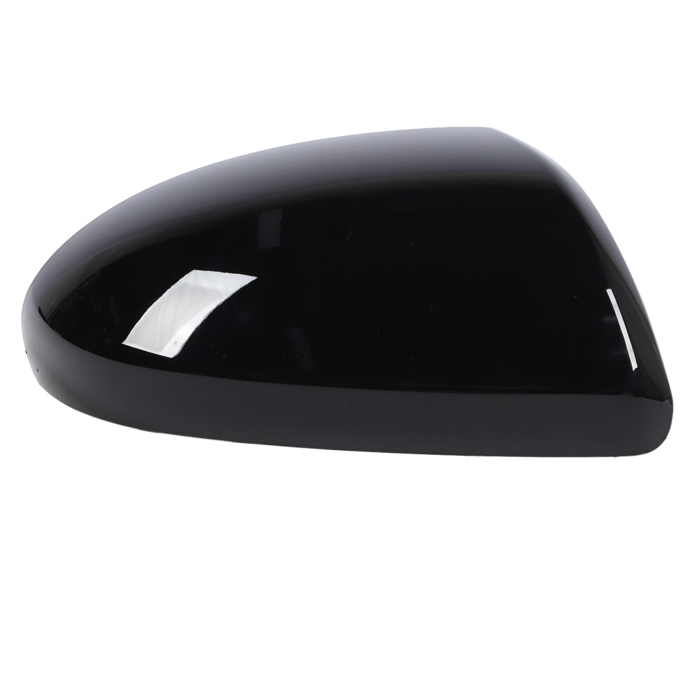 Scratch Resistant Rearview Mirror Cap For Side Mirror Protect Dur Mat Gloss Design Easy Install Weather Resistant Plastic Replacement Black 9190834578378