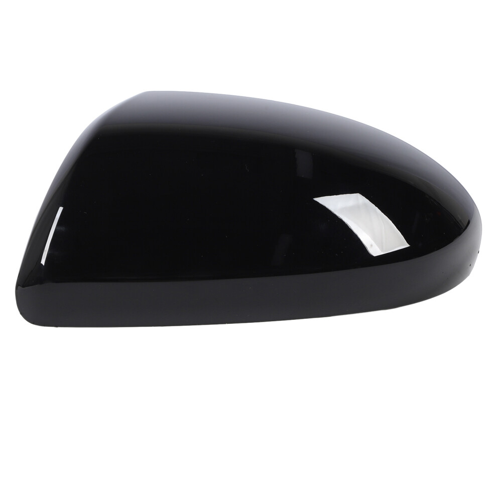 Scratch Resistant Rearview Mirror Cap For Side Mirror Protect Dur Mat Gloss Design Easy Install Weather Resistant Plastic Replacement Black 9190834578361