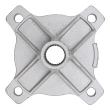Mozzo asse ruota posteriore galvanizzato anticorrosione, facile installazione, prestazioni migliorate, mozzi ruota asse posteriore per ATV, kart,