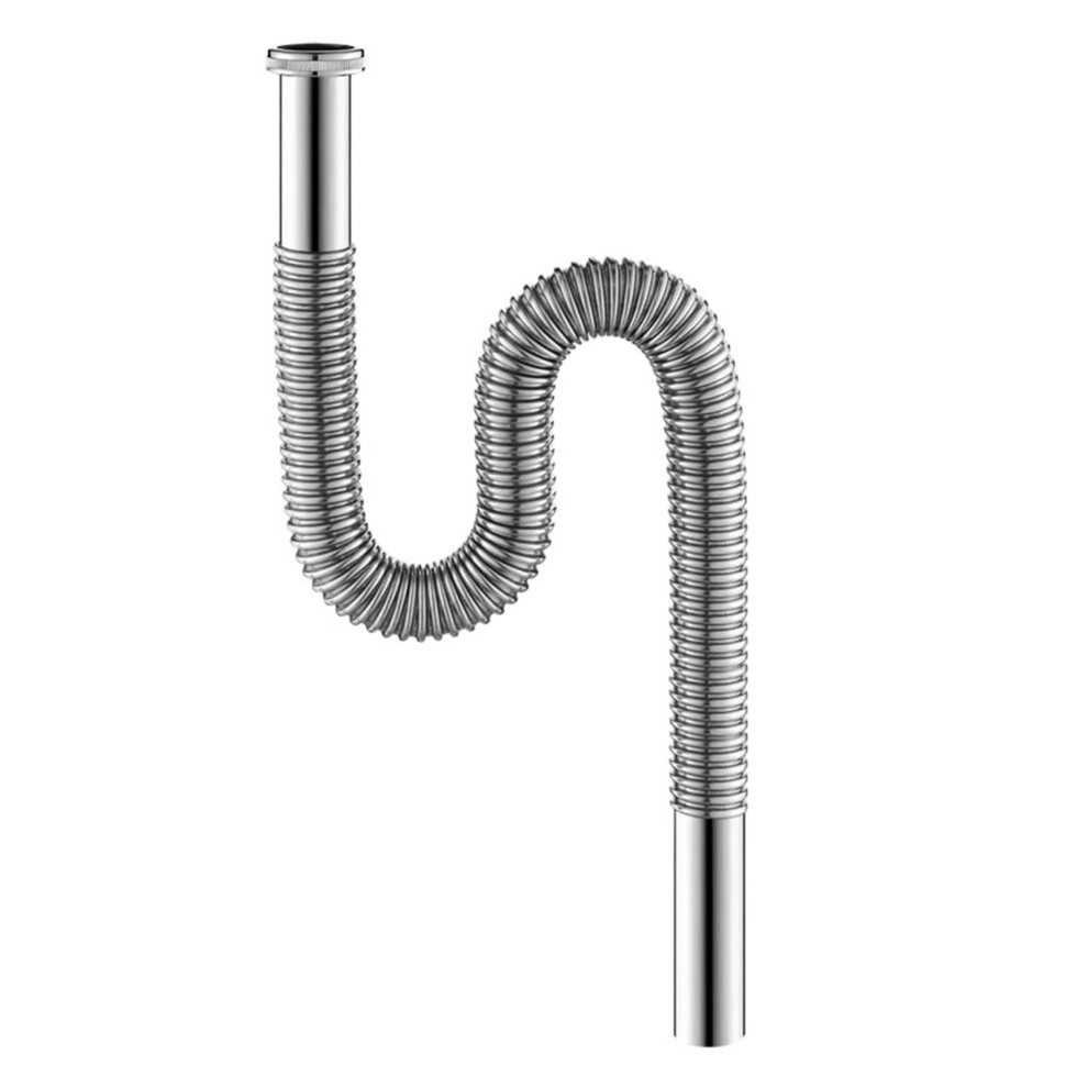 1Piece Stainless Steel Sink Drain Pipe Flexible Expandable Pipe Suitable For Kitchen, Bathroom, Washbasin, Deodorization, Sewer Pipe Fittings 9412369936110