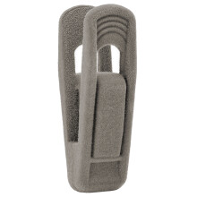 Pinzas para perchas antideslizantes, fuerte fuerza de sujeción para pantalones, faldas y trajes, dientes antideslizantes, pinzas para dedos flocadas