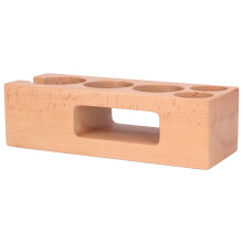 Multifunction Beech Wood Coffee Tamper Holder 51mm/54mm Food Safe