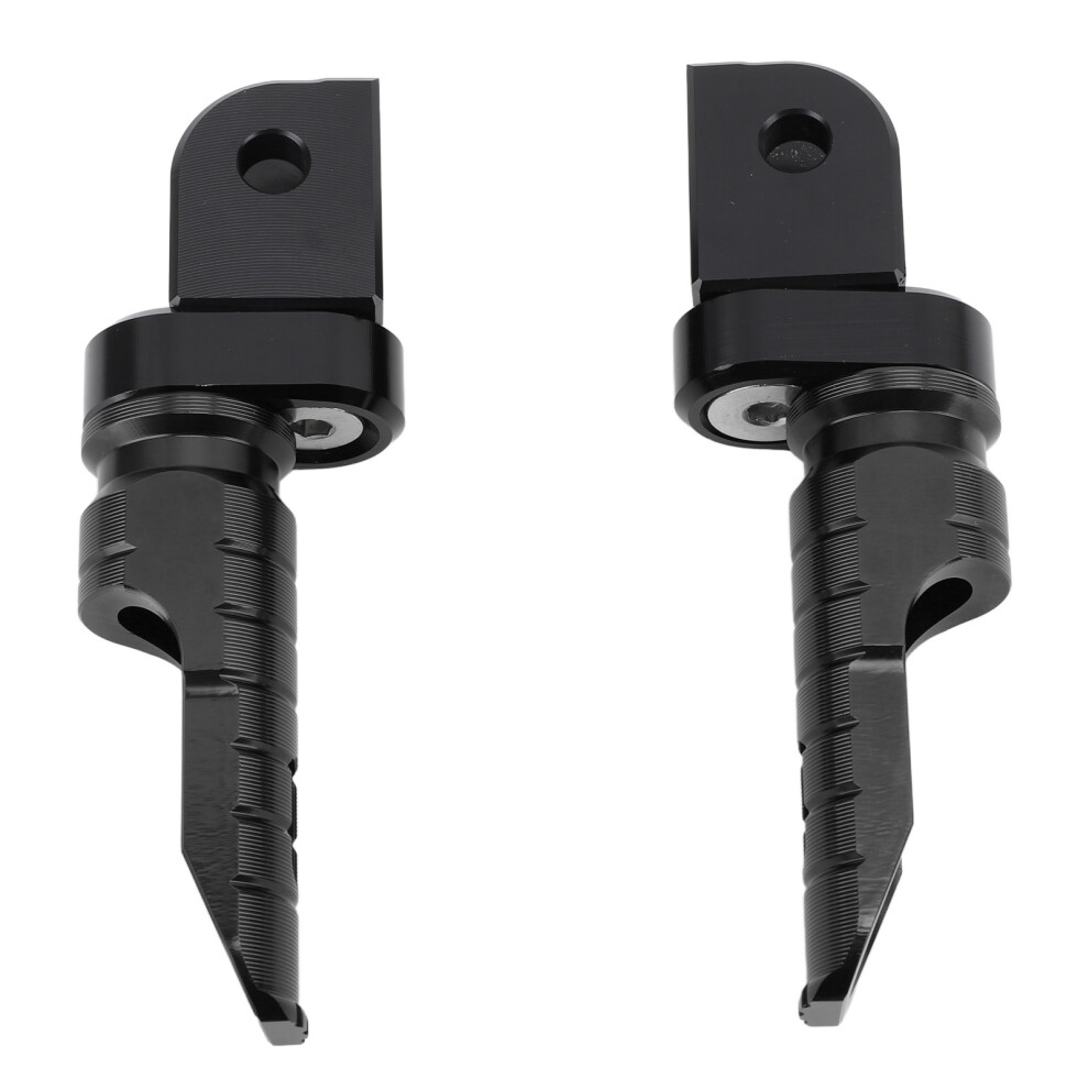 Anti Slip Rider Footrests Pegs Motorcycle Front Pedals Aluminum Alloy Durable With Anodized Treatment Stylish And Sophisticated Enhance Safety Easy 9190834871745