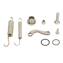Mola de descanso lateral para motocicleta com boa resiliência, compatível com FX450 2017-2023. Mola de descanso Jiffy, fácil de instalar,