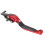 CNC Motorcycle Brake Clutch Levers, Folding Extendable Adjustable CNC Levers with Adjustable Angles and Ergonomic Design, Anodized Finish Foldable 6