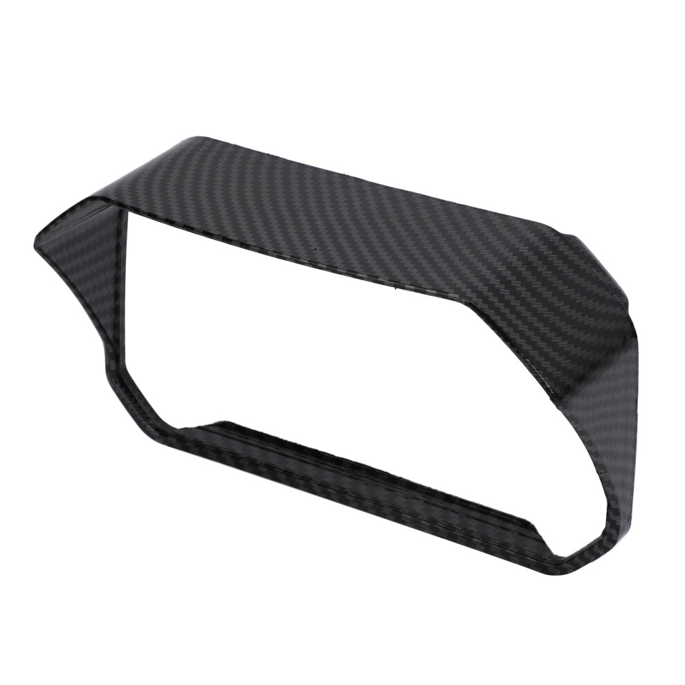 Carbon Fiber Style Sun Visor Display Cover Durable Construction Uv Resistant Motorcycle Instrument Protector Improve Visibility Plug And Play 9159805562556