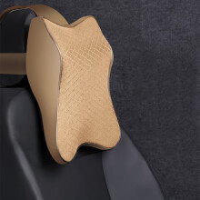 Ergo Design Auto Neksteunkussen met Traagschuim, Ademende Afneembare Hoes, Neksteunkussen voor een comfortabele slaaphouding en verlichting van