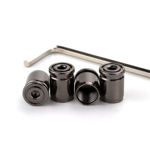 Bouchons de valve de pneu étanches à l'air, en alliage d'aluminium de haute qualité, antivol, résistants à la poussière, à l'eau et à la